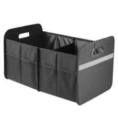 하니모아 다용도 접이식 차량 트렁크 정리 수납함, 블랙