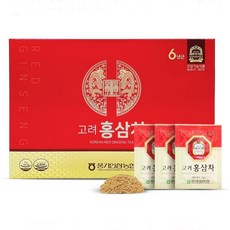 풍기인삼농협 6년근 고려홍삼차3g 100개입 1개, 100개