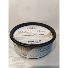 CAR BEAUTY PRO Yellow Wax W-45 汽車美容蠟, 1個