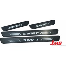 碳纖維迎賓踏板 門檻飾條, 銀字款, SWIFT 4代5代