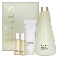 숨 37도 스킨세이버 에센셜 클리어 클렌징 오일 기획세트 / 대용량 400ml+토너20ml+에멀전20ml+클렌징폼40ml, 1개, 400ml