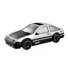 熱銷破萬 高速甩尾遙控車 真四區遙控車 不干擾 鋰電款 甩尾/競速兩套胎, AE-黑白豆腐色, 1個