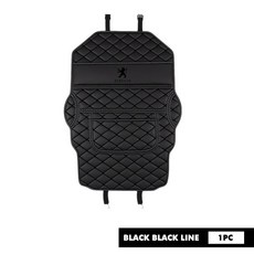 자동차 킥 매트 시트 백 프로텍터 커버 더러움 방지 패드 엑스퍼트 리프터, 1개, 4. black-1PCS