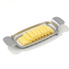 버터 커터 슬라이서 사각형용 커터 버터용 치즈 블록 식기세척기 계란 아보카도 안전 스틸 스테인리스 슬라이서