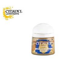 【Citadel】Layer疊色漆 Skull Crusher Brass (12ml), 1個