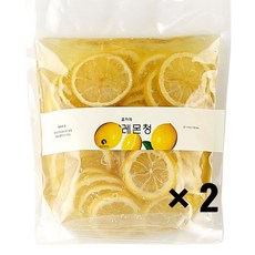 레몬듬뿍 수제 레몬청 허밍테이블 홈카페, 1kg, 1개입, 2개