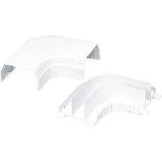 판듀이트 T45RAIW 파워 정격 레이스웨이 직각 피팅 오프 화이트