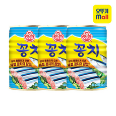 오뚜기 꽁치(캔), 400g, 3개