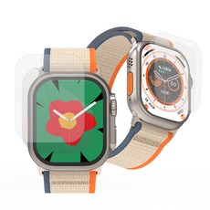 랩씨 TPU 우레탄 풀커버 자가복원 스마트워치 액정보호필름, 1세트, 투명