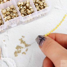 온지니 비즈바늘 0.3mm 비즈부자재