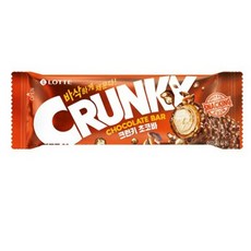 롯데웰푸드 크런키 초코바, 30g, 16개
