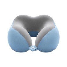 파우치에 쏙 구름 목베개 전용파우치 메모리폼 U형 비행기 차량 필수 꿀잠템 고밀도 여행필수품, GS003045 구름목베개 민트