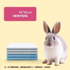 兔子尿墊 寵物兔通用 尿不溼 隔尿墊片 一次性兔子用品, 1個