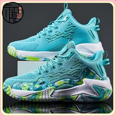 新款實戰籃球鞋防滑耐磨休閒鞋夏季男士鞋透氣緩震減震運動籃球鞋