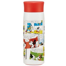 Skater 스케이터 미키 레트로 코믹 디즈니 스테인리스 보온 보냉 물병 350ml SMH4