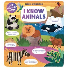 I Know Animals: Lift-The-Flap Book Board Books