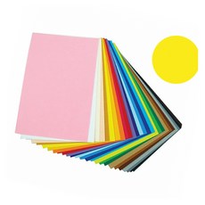 접착 칼라펠트 파스텔진노랑 낱장 컬러펠트지 준비물