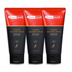 파워풀엑스 진생 리커버리크림, 100ml, 3개