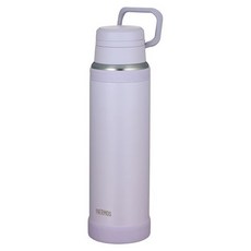 THERMOS 膳魔師 Fluidtec 結構便攜式保溫保冷馬克杯瓶 附提環 JOY-1000, 1個, 1L, 淺紫色