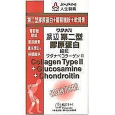 人生製藥 渡邊第二型膠原蛋白+葡萄糖胺+軟骨素, 1個