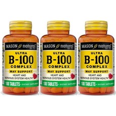 메이슨 내추럴 울트라 B-100 복합체 300정 3팩, 1개