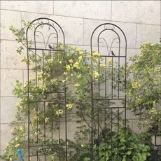 화분 정원 철제 식물지지대 거실 화분선반 걸이 철재 받침대, 1_B. 블랙 100ml