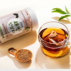 새싹 인삼차 홍삼 건강차 한방차 저온건조 로스팅 구수한 맛 향 마시는법 손님 대접 접대 후식 모임 명절 어버이날 추석 설날 방문 친지 간식, 1개, 30개입, 24g