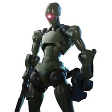 하이플레이 추장대륙 3MIN 프로젝트 강공이인 2탄 그린 버전 조립 프라모델