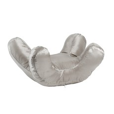 모노랩 눈주름 베개 얼굴 압박 방지 경추 옆잠 수면 뒤척임, 그레이, 1개