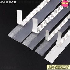 門窗縫隙防風條隔音貼：門底玻璃門防水防蟲密封條防盜門封窗膠條，台灣熱銷, 1個, 25mm寬 白色,1米