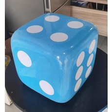 대형 주사위 소품 단체 게임 행사 놀이 야유회 체육대회, 30cm 블루, 1개