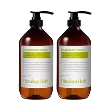 히말라야 허브나드 레몬민트향 바디워시 1000ml 2개, 1L, 1개