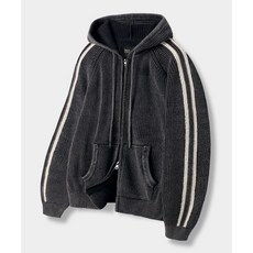 디미트리 블랙 DIMITRI BLACK 후드집 점퍼 자켓 트레이닝 후드 후디 바람막이 트랙탑 피그먼트 트랙 니트 집 차콜