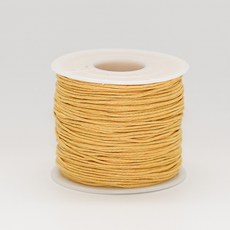 디어플레이스 코튼 오시도리면끈 면끈 1mm 70m, 1개, 08.옐로우