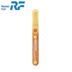Raymay藤井左手用筆型剪刀SHH505D兒童左手剪刀折疊剪刀左撇子剪刀兒童剪刀左手專用旅行剪刀小型剪刀, 1個, 橘色