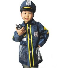 台北寶貝多 兒童警察服裝 萬聖節變裝派對職業服飾, 1個