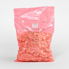 핑거코트 라텍스 손가락 골무 지샤크 - CN, 백색, 1개