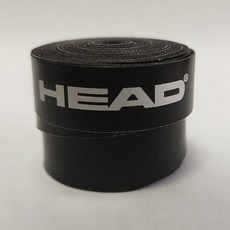 안티 슬립 헤드 오버 그립 테니스 스웨트 밴드 그립 라켓 패들 쇼크 업소버 raquete de tennis badminton training, 끈적끈적한 검은색, 1개