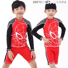 [백화점 출고] SP-6905 스파이더맨 남아동 수영복