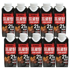 롯데칠성 오트몬드 프로틴 초코, 250ml, 10개