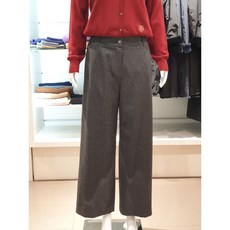 비꼴리끄 울 뒷밴딩 세미 와이드 팬츠 B254WS1060990_s 656481