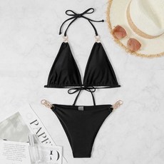 GPD 시크 무드 블랙 여름 호캉스룩 실내 수영복 356759EA pon+6761rh