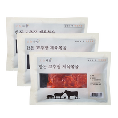 오늘차림한돈고추장제육볶음, 2개, 600g