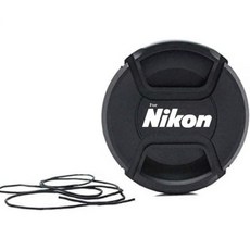46mm 렌즈 캡 니콘 Z50 Z30용 NIKKOR Z DX 1650mm f3.56.3 VR 호환, 46mm Lens Cap For Nikon, 1개