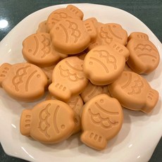 마이비누 붕어빵 수제 비누 만들기 키트, 3색 분말, 250g 키트(6개 분량)