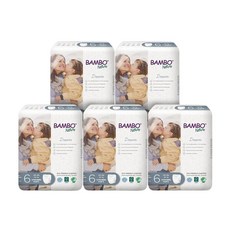 밤보드림 아기 기저귀 6단계 팬티형 1박스19매x5팩), 95매