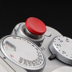 Haoge 카메라 셔터 릴리즈 Leica Q3/Q3-43/D-Lux 8/M9/M10/M11/M11-P M/M-10P/M9-P/M 유형 240/m262 용 오목 표면 빨간색, Concave Red, China Mainland