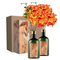 라플로리아 꽃 디퓨저, 2개, 500ml, S2한가득꽃집향/C3수국(중)L12/오렌지