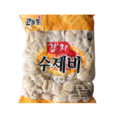 맛찬들백미식품 감자수제비2kg, 2개, 2kg