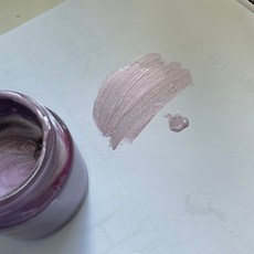 油老爺 金屬色漆 50ml (藍/綠/紫) - 模型公仔、飾品改色專用, 魔幻紫+筆刷, 1個